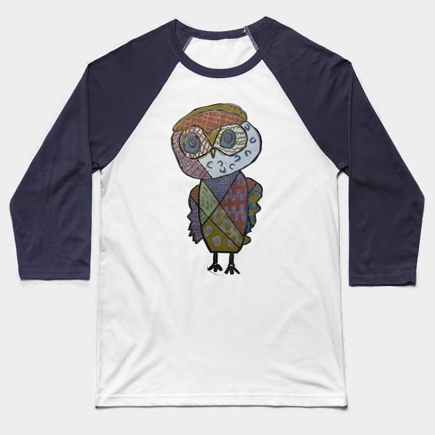 Theo's Owl Baseball T-Shirt by Erin's Store